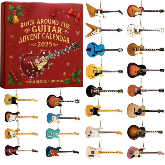 Calendrier de l’Avent Rock Around the Guitar 2025 🎸🎄