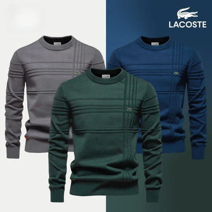 Maglione da uomo a girocollo lavorato
