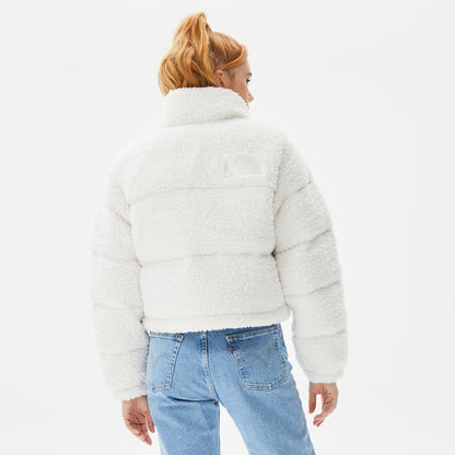 Giacca Nuptse Sherpa a pelo lungo