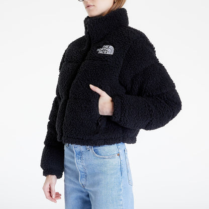 Giacca Nuptse Sherpa a pelo lungo