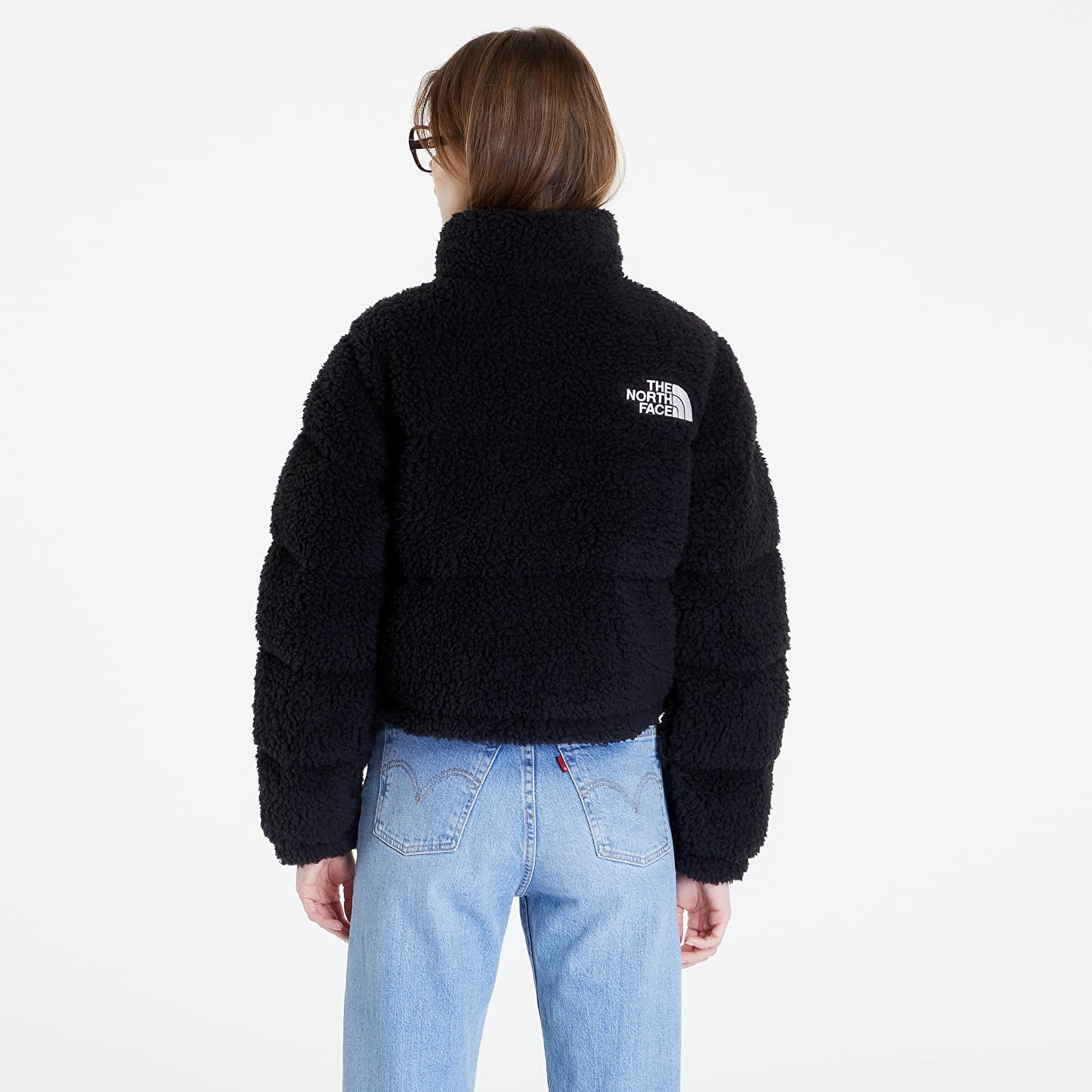 Giacca Nuptse Sherpa a pelo lungo