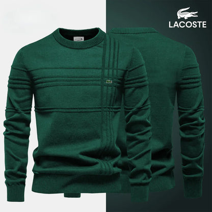 Maglione da uomo a girocollo lavorato