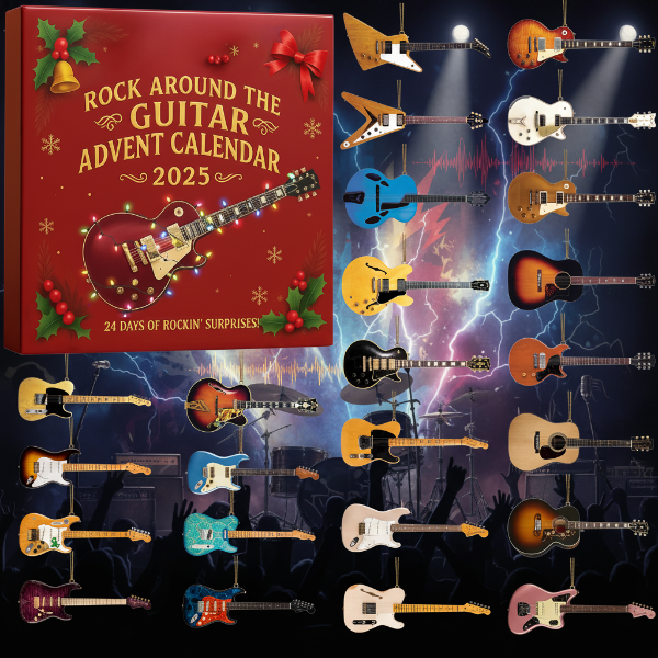 Calendrier de l’Avent Rock Around the Guitar 2025 🎸🎄