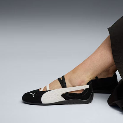 Speedcat Ballet in camoscio