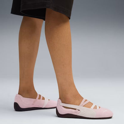 Speedcat Ballet in camoscio